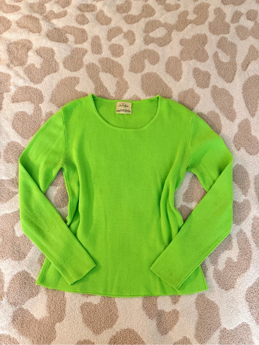 Women’s Long-Sleeve Sweater Green